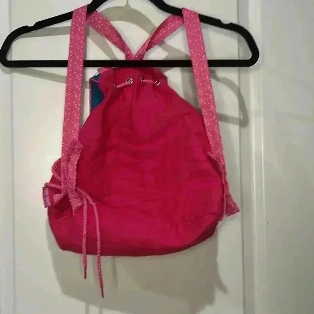 STEPHEN JOSEPH PINK & TEAL MINI BACKPACK